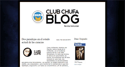 Desktop Screenshot of clubchufablog.blogspot.com