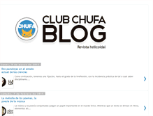Tablet Screenshot of clubchufablog.blogspot.com