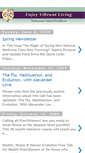 Mobile Screenshot of enjoyvibrantliving.blogspot.com