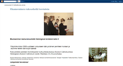 Desktop Screenshot of ekumeenisetopiskelijat.blogspot.com