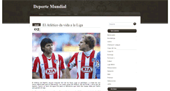 Desktop Screenshot of deportemundial21.blogspot.com