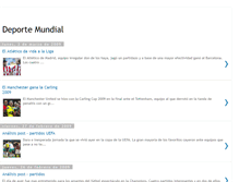 Tablet Screenshot of deportemundial21.blogspot.com