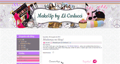 Desktop Screenshot of lecarluccimakeup.blogspot.com