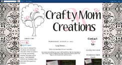 Desktop Screenshot of craftymomcreations.blogspot.com