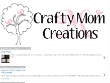 Tablet Screenshot of craftymomcreations.blogspot.com