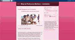 Desktop Screenshot of blogdaprofessoramarilene-variedades.blogspot.com