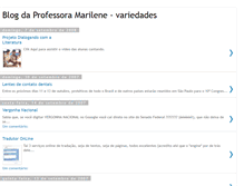 Tablet Screenshot of blogdaprofessoramarilene-variedades.blogspot.com