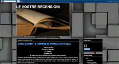 Desktop Screenshot of levostrerecensioni.blogspot.com