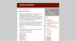 Desktop Screenshot of ceciliacheong20920.blogspot.com