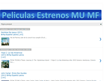 Tablet Screenshot of peliculasestrenosmumf.blogspot.com
