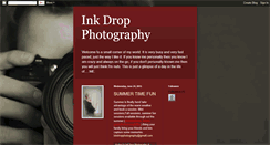 Desktop Screenshot of inkdropphotography.blogspot.com