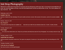 Tablet Screenshot of inkdropphotography.blogspot.com