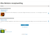 Tablet Screenshot of missmeistersrecept.blogspot.com