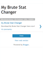 Mobile Screenshot of mybrutestatchanger.blogspot.com