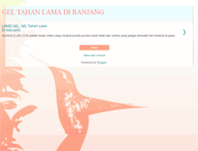 Tablet Screenshot of geltahanlamadiranjang.blogspot.com