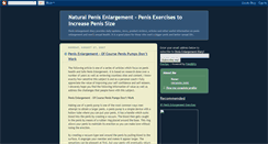 Desktop Screenshot of penis-enlargement-diary.blogspot.com