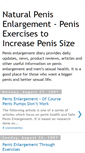 Mobile Screenshot of penis-enlargement-diary.blogspot.com