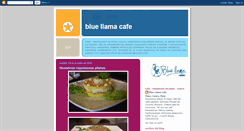 Desktop Screenshot of bluellamacafe.blogspot.com