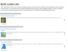 Tablet Screenshot of bluellamacafe.blogspot.com
