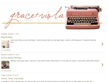 Tablet Screenshot of graceandviola.blogspot.com