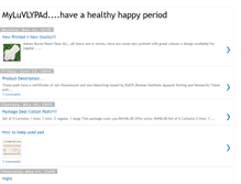Tablet Screenshot of myluvlypad.blogspot.com