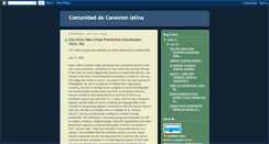 Desktop Screenshot of conexionlatinaonline.blogspot.com