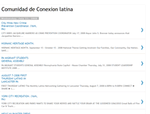 Tablet Screenshot of conexionlatinaonline.blogspot.com