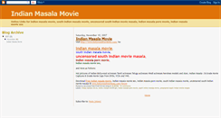 Desktop Screenshot of indianmasalamovie.blogspot.com