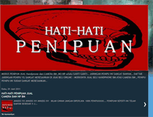 Tablet Screenshot of penipuan-camera-handphonebm.blogspot.com