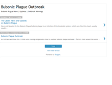 Tablet Screenshot of bubonicplagueoutbreak.blogspot.com