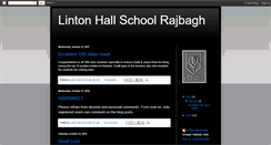 Desktop Screenshot of lintonhall.blogspot.com