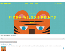Tablet Screenshot of fiona-wilson.blogspot.com