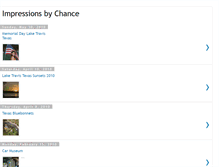 Tablet Screenshot of impressionsbychance.blogspot.com