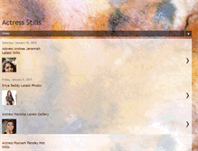 Tablet Screenshot of cineactressstills.blogspot.com