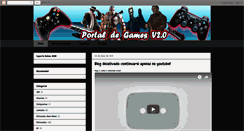 Desktop Screenshot of portaldegamesv2.blogspot.com