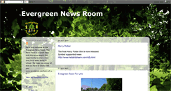 Desktop Screenshot of evergreennewsroom.blogspot.com