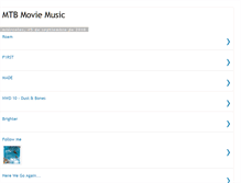 Tablet Screenshot of mtbmoviemusic.blogspot.com
