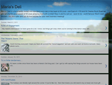 Tablet Screenshot of mariasdeli.blogspot.com