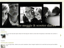 Tablet Screenshot of meggieandscooter.blogspot.com