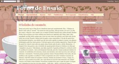 Desktop Screenshot of fornodeensaio.blogspot.com