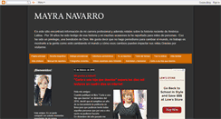 Desktop Screenshot of mayranavarrocaceres.blogspot.com