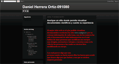 Desktop Screenshot of danielherreraortiz.blogspot.com