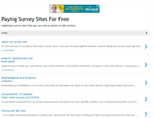 Tablet Screenshot of paidsurvey100.blogspot.com