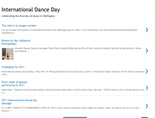 Tablet Screenshot of idanceday.blogspot.com