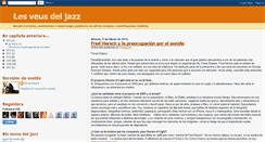 Desktop Screenshot of lesveusdeljazz.blogspot.com