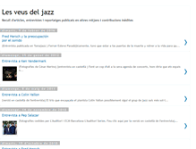 Tablet Screenshot of lesveusdeljazz.blogspot.com