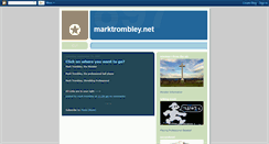 Desktop Screenshot of marktrombleymainpage.blogspot.com