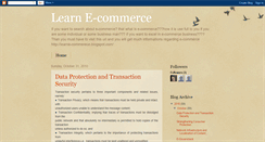 Desktop Screenshot of learne-commerece.blogspot.com
