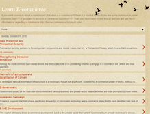 Tablet Screenshot of learne-commerece.blogspot.com