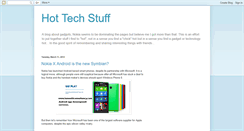 Desktop Screenshot of hottechstuff.blogspot.com